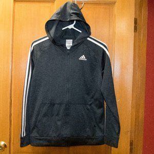 adidas zippered hoody Like new! Size 14/16 (Large)